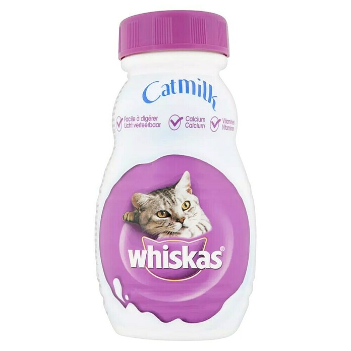 Whiskas Kattensnack Catmilk Flesje (200 ml) | BAUHAUS
