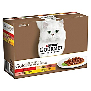 Kattensnack Gourmet Mix Hapjes (85 g)