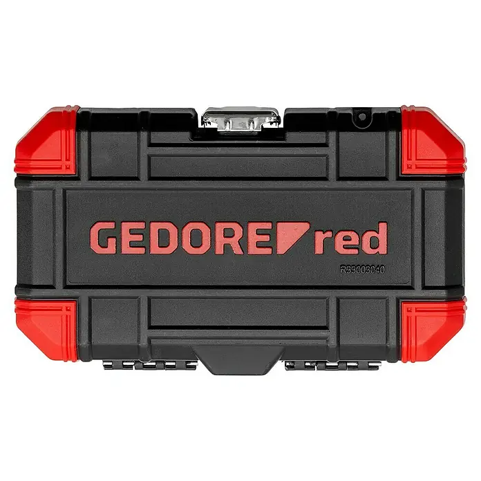 Gedore red Bit-Set - 40 -tlg. - Gedore Red Werkzeugkoffer: Robustes Gehäuse mit roten Akzenten. Ideal zur Aufbewahrung und zum Transport von Werkzeugen.