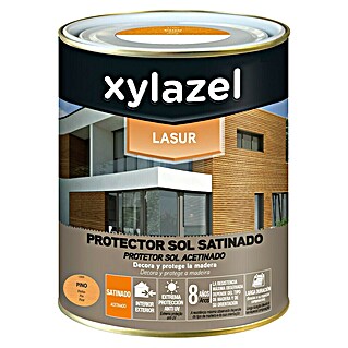 Xylazel Protección para madera lasur Sol (Pino, 375 ml, Satinado)