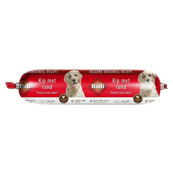 Rodi Hondensnack Worst Kip&Rund (400 g) | BAUHAUS