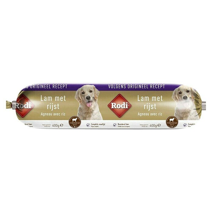 Rodi Hondensnack Worst Lam&Rijst (400 g) | BAUHAUS
