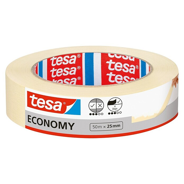 Tesa Ruban de masquage Economy 25 mm