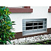 Stabilit Reja extensible para ventanas (Longitud regulable: 70 - 105 cm, Altura: 450 mm, Perfil angular)
