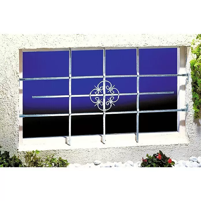 Stabilit Fenstergitter - B x H: 168 x 84 cm, Montage Fenstergitter: Fensterlaibungsmontage - Stimmungsaufnahme