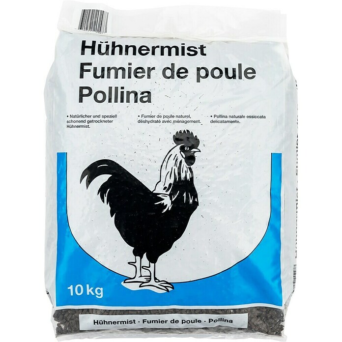 Hauert Fumier de poule (10 kg, pour env. 111 m²)
