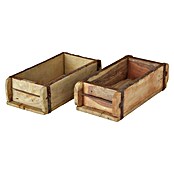 Holzkiste Rygge (1 Stk., L x B x H: 34 x 16 x 10 cm, Natur) | BAUHAUS