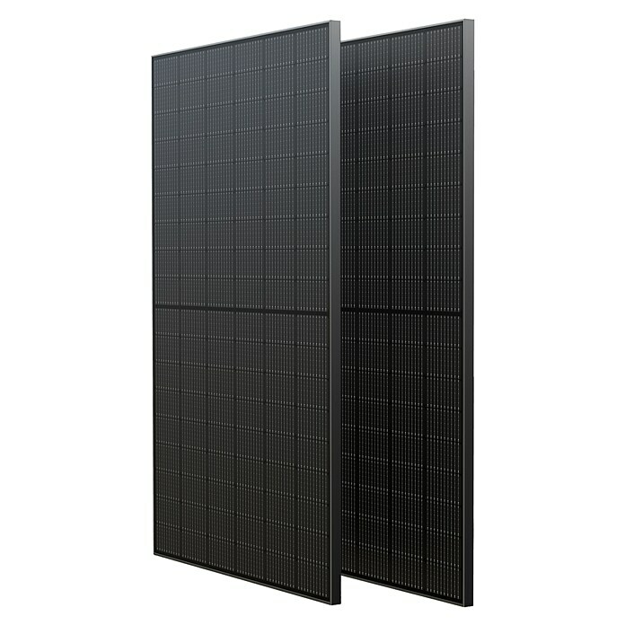 EcoFlow Solarmodul-Set Full Black (800 W, L x B x H: 172 x 113 x 3,5 cm, Wirkungsgrad Solarzelle: 23 %) | BAUHAUS