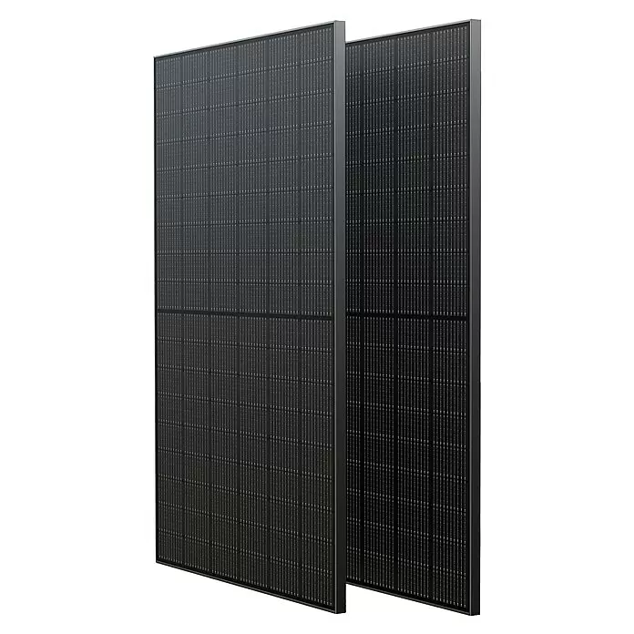 EcoFlow Solarmodul-Set Full Black - 0% MwSt. (gem. § 12 Abs. 3 UStG)800 W, L x B x H: 172 x 113 x 3,5 cm, Wirkungsgrad Solarzelle: 23 %