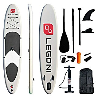 SUP-daska Legoni Wave (D x Š x V: 381 x 81 x 15 cm, Nosivost: 260 kg, Napuhljivo)