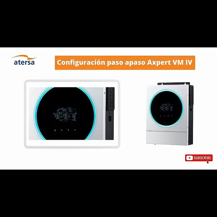 Inversor Axpert VM IV - 4.000 W, 230 V - Configura tu inversor