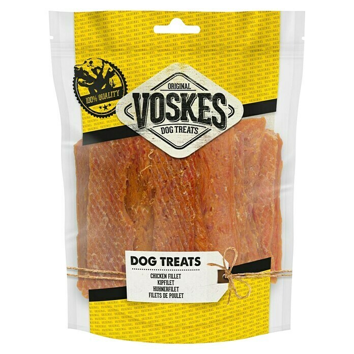 Voskes Hondensnack Kipfilet Strips (400 g) | BAUHAUS
