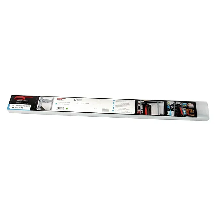 Barra para ropa - Acero, Gris - Imagen de un accesorio para armario, AR 1000 Gris, ideal para organizar tu ropa y accesorios, manteniéndolo todo bien guardado.