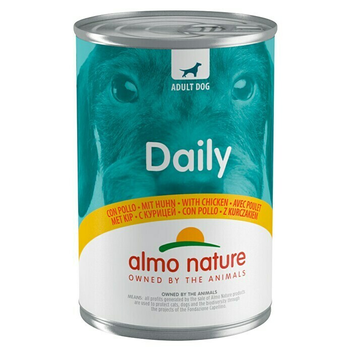 Afbeelding van Almo Nature Natvoer voor honden Dmenu Kip 400 g
