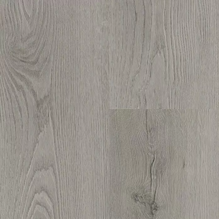 b!design Vinylbodenmuster SPC Silent Springfield - 280 x 160 x 4,8 mm, Landhausdiele - Grauer Holzboden in Holzoptik mit ausgeprägter Maserung.