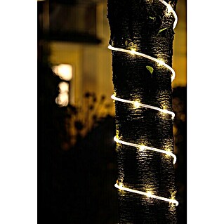 Konstsmide LED-Lichtschlauch (Außen, 10 m, 130-flammig, Warmweiß, Batteriebetrieben)