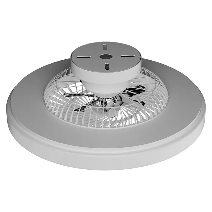 Arte confort Ventilador de techo Bianca - Blanco, 58,5 cm, 17 W, Blanco neutro - Ventilador de techo blanco con luz integrada. El diseño moderno encaja perfectamente en cualquier habitación y garantiza una refrigeración agradable.