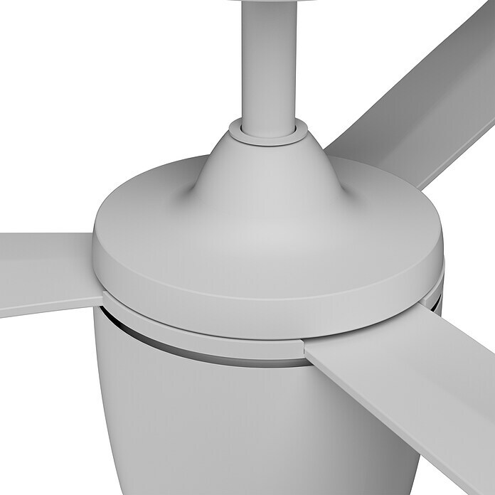Arte confort Ventilador de techo Patri (Blanco, 122 cm, 28 W, Blanco neutro) | BAUHAUS
