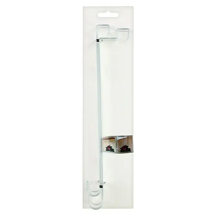 Gancio Per Corona Porta 30,5 Cm In Metallo Bianco: Per Decorazioni Natalizie, Halloween E Pasqua, Installazione Senza Viti