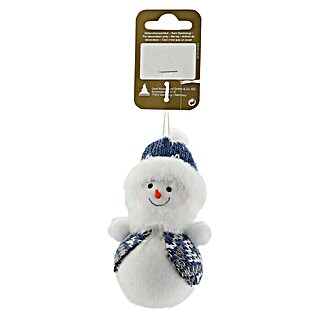 Geroma Christbaumschmuck Schneemann (Blau, Polystyrol, 18 x 7 x 18 cm)