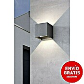 Starlux Aplique exterior LED Umea (8 W, Color: Antracita, L x An x Al: 10 x 10 x 10 cm, IP54, Cuadrado)