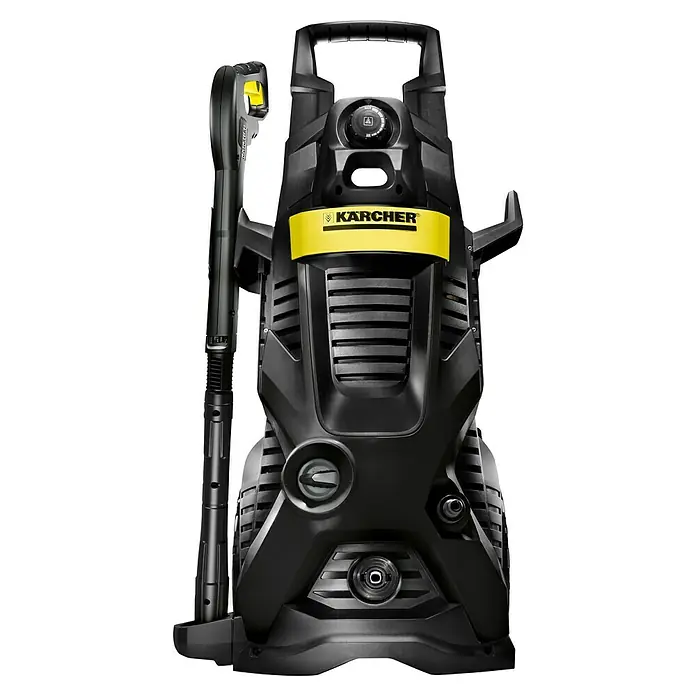 Kärcher Hidrolimpiadora de alta presión K6 Special - 160 bar, 3.000 W, Capacidad de bombeo: 600 l/h - Hidrolimpiadora Kärcher negra con logo amarillo y lanza, ideal para tareas de limpieza exterior.