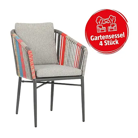 Acamp Gartensessel Manhattan Set