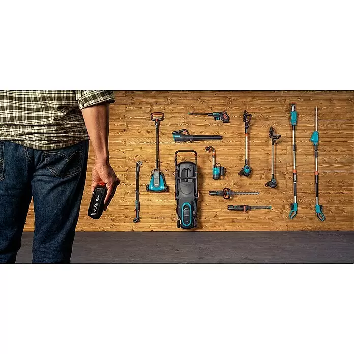 Gardena Power for All 18V Akku-Rasenmäher - 18 V, Ohne Akku, 2,5 Ah, Schnittbreite: 22 cm - Stimmungsaufnahme