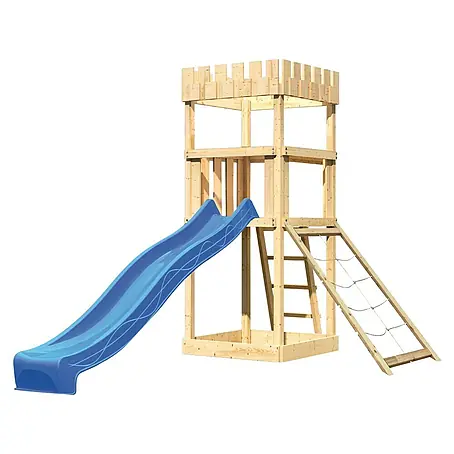 Karibu  Kinderspielturm Ritterburg Löwenherz Set 15