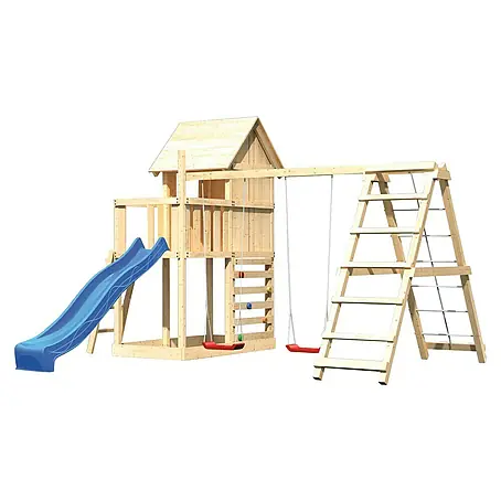 Karibu  Kinderspielturm Frieda Set 37