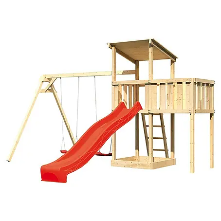 Karibu  Kinderspielturm Anna Set 28