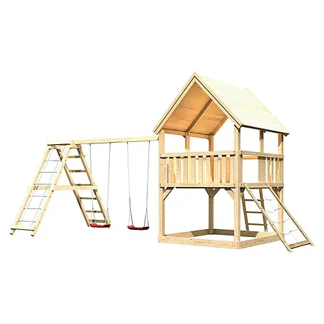 Karibu  Kinderspielturm Luis Set 17