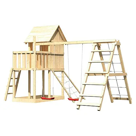 Karibu  Kinderspielturm Frieda Set 22