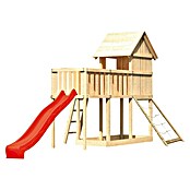 Karibu Kinderspielturm Frieda Set 40 (L x B x H: 309 x 107 x 291 cm, Natur) | BAUHAUS