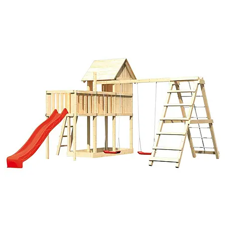 Karibu  Kinderspielturm Frieda Set 30