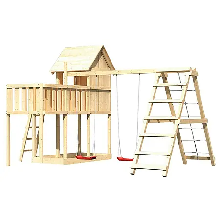 Karibu  Kinderspielturm Frieda Set 20
