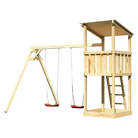 Karibu  Kinderspielturm Anna Set 4
