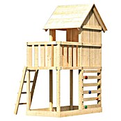 Karibu Kinderspielturm Frieda Set 8 (L x B x H: 202 x 107 x 291 cm, Natur) | BAUHAUS
