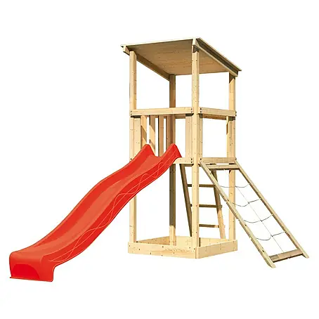 Karibu  Kinderspielturm Anna Set 16