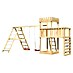 Karibu Kinderspielturm Ritterburg Löwenherz Set 46 