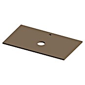 Encimera para lavabo Mineral centro (L x An x Al: 46 x 81 x 1,5 cm, Cacao) | BAUHAUS