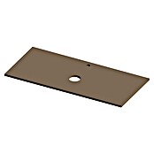 Encimera para lavabo Mineral centro (L x An x Al: 46 x 101 x 1,5 cm, Cacao) | BAUHAUS