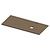 Encimera para lavabo Mineral derecha (L x An x Al: 46 x 101 x 1,5 cm, Cacao) | BAUHAUS