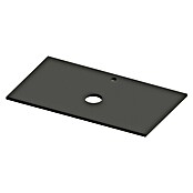 Encimera para lavabo Mineral centro (L x An x Al: 46 x 81 x 1,5 cm, Antracita) | BAUHAUS