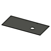 Encimera para lavabo Mineral derecha (L x An x Al: 46 x 101 x 1,5 cm, Antracita) | BAUHAUS
