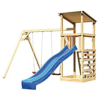 Karibu Kinderspielturm Anna Set 35 (L x B x H: 264 x 347 x 270 cm, Natur)