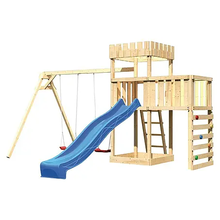 Karibu  Kinderspielturm Ritterburg Löwenherz Set 51