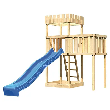 Karibu  Kinderspielturm Ritterburg Löwenherz Set 13