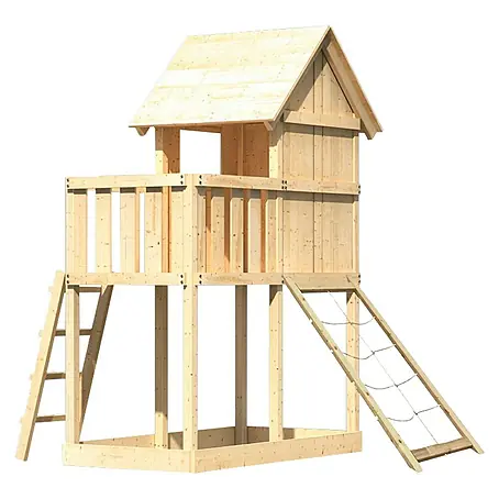 Karibu  Kinderspielturm Frieda Set 7