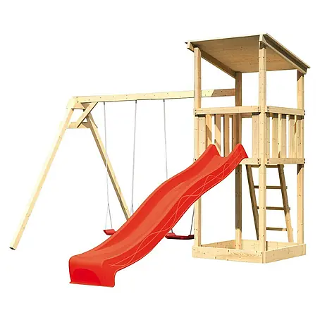 Karibu  Kinderspielturm Anna Set 10